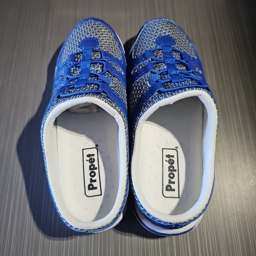 Propet Travelactiv Slide Mule Women's 6 Blue Sneakers Casual Shoes WAT011M-BLU - Picture 5 of 12